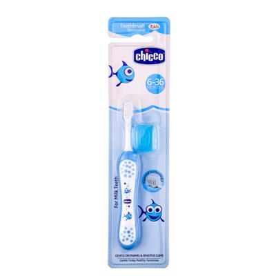 Chicco Toothbrush (6-36 Months) - Light Blue - Baby Oral Care