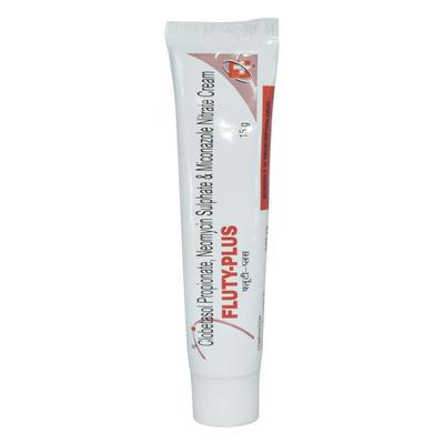 FLUTY PLUS Cream 15gm - Skin Infections-Toc