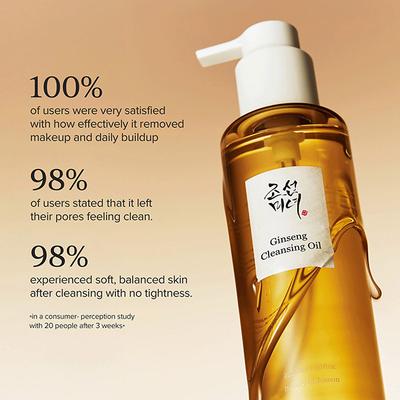 Beauty Of Joseon Ginseng Cleansing Oil 210 ml - Face Wash & Cleansers
