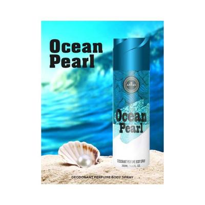 ARRAS Ocean Pearl Deodorant Body Spray, Long Lasting Fragances, for Women 200 ml - Women Perfumes (Edt/Edp)