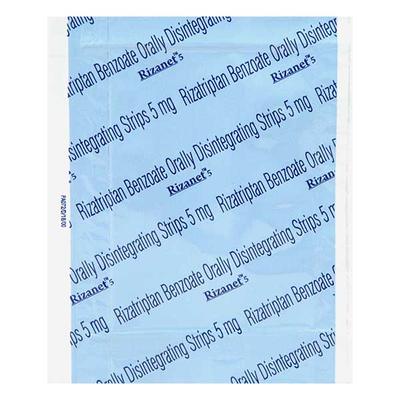 Rizanet 5mg Oral Disintegrating Strips 1'S - Migraine
