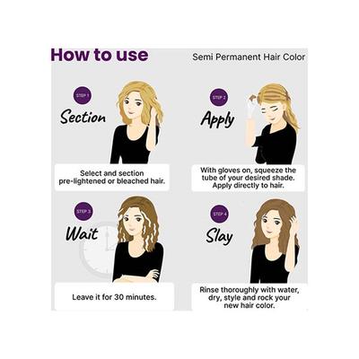 2.Oh! Semi Permanent Hair Color - Toffee 100 ml - Crème