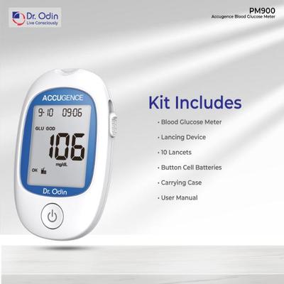 Dr. Odin Accugence Multi Monitoring System (PM 900) White (Meter Only) 1's - Blood Glucose Monitors/Strips