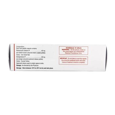 Rabonik DSR 40mg Capsule 10'S - Ulcer/Reflux/Flatulence-Aaa