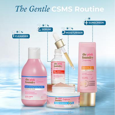 The Pink Foundry Gentle Hydrating Creamy Face Wash 125 ml - Face Wash & Cleansers