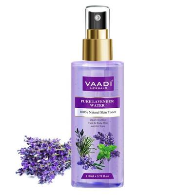 Vaadi Herbals Lavender Water -100% Natural & Pure Skin Toner 110 ml - Toners