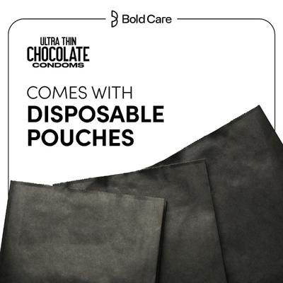 404 by Bold Care Ultra Thin Chocolate Flavoured Condoms 60 Microns 10's - Plain/Flavoured Condoms