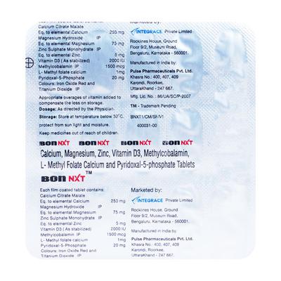 BON NXT Tablet 15's - Supplements-Vam