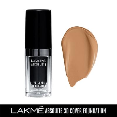 Lakme Absolute 3D Cover Foundation Cool Walnut 15 Ml - Foundation