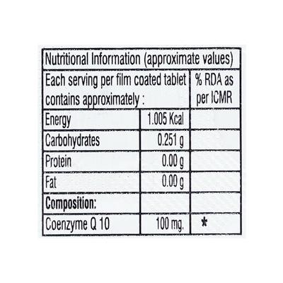 Coqueen 100mg Tablet 10'S - Supplements-Sup