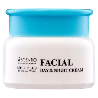 Scentio Milk Plus Organic Bright&White Facial Day&Night 50 ml - Facial Kits