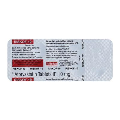 RISKOF 10 Tablet 10's - High Cholesterol-Dys