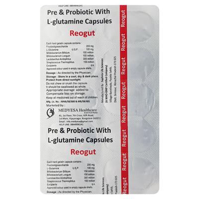 REOGUT Capsule 10's - Diarrhoea-Ant