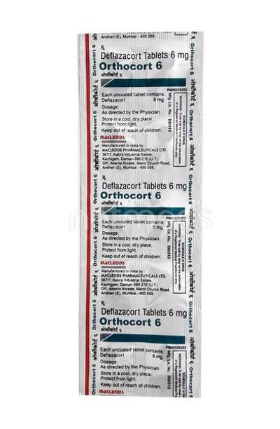 Orthocort 6mg Tablet 10'S - Hormonal Therapy-Imm