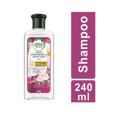 Herbal Essences White Strawberry and Sweet Mint Shampoo- No Paraben, No Colorants 240ml - Shampoos