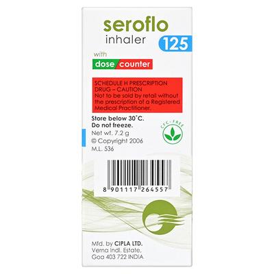 Seroflo 125 Inhaler 120Md - Asthma/COPD-Ast