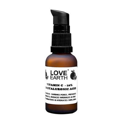Love Earth Vitamin C Serum With Pure Vitamin C & Organic Witch Hazel 30 ml - Face Serum