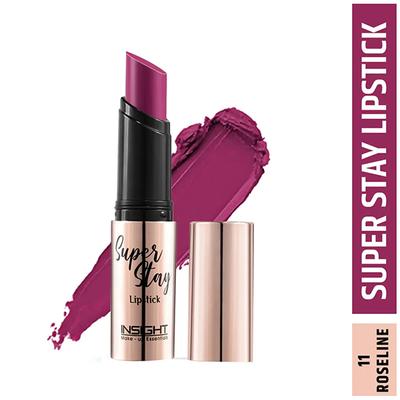 Insight Cosmetics Super Stay Lipstick - Roseline (11) 7 gm - Lipsticks