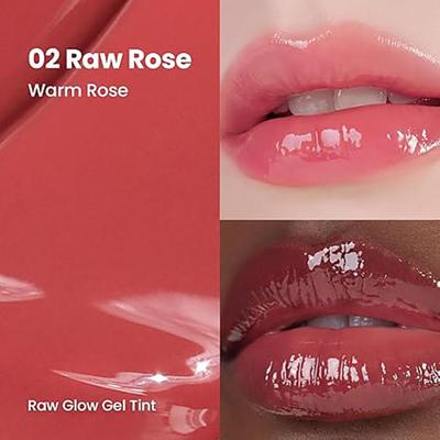 Hince Raw Glow Gel Tint R002 Raw Rose 4 ml - Lip Stains & Tints