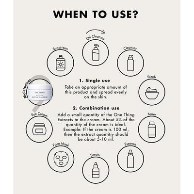 ONE THING Moisture Plus Cream 150 ml - Face Moisturizers