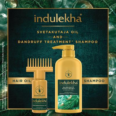 Indulekha Dandruff Treatment Shampoo 580ml - Shampoos