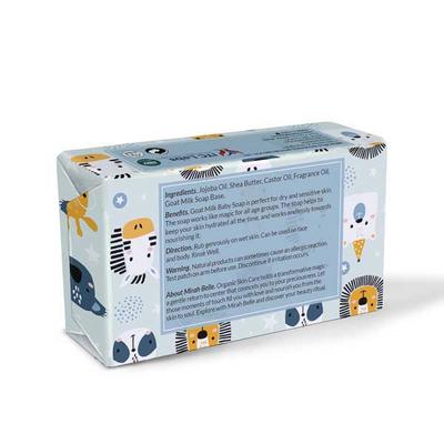 Mirah Belle Organic Goat Milk Baby Soap 125 gm - Shower Gels & Body Wash