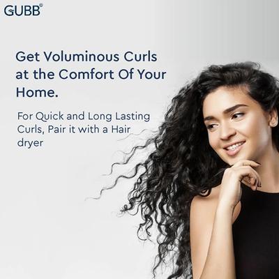 GUBB Hair Rollers - 6 Medium Hair Curlers 50 gm - Rollers & Curlers