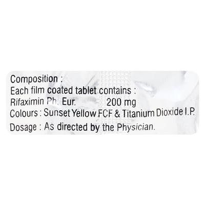 Rifaximax 200mg Tablet 10'S - Bacterial Infections-OAB