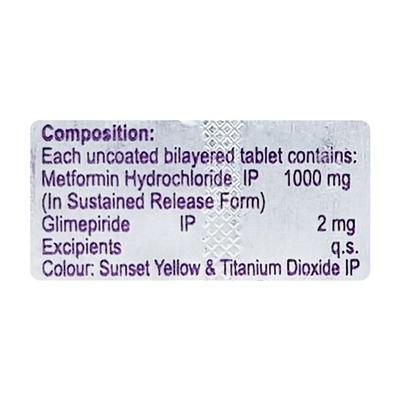 Prichek M2 Forte Tablet 10'S - Diabetes-Ant