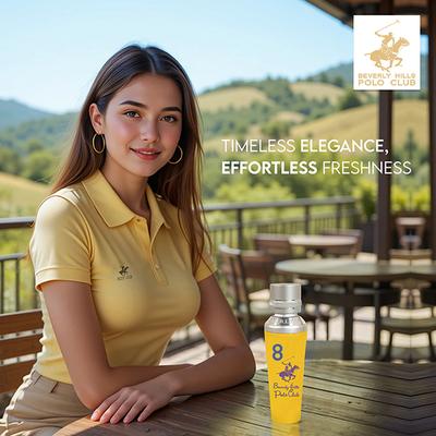 Beverly Hills Polo Club Pour Femme No.8 Eau De Parfum For Women 50 ml - Women Perfumes (Edt/Edp)