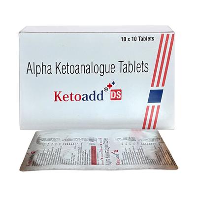 KETOADD DS Tablet 10's - Kidney Disease/Stones-Oth