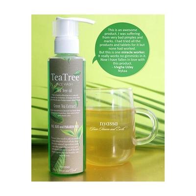 Nyassa Tea Tree Oil Face Wash 145 ml - Face Wash & Cleansers