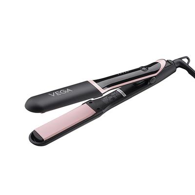 Vega Dive Shine Hair Straightener for Women- 5 Temperature Settings and Quick Heat Up, (VHSH-36) 440 gm - Straighteners