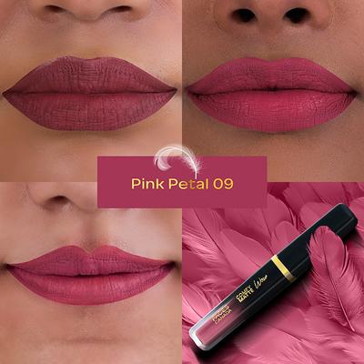 Faces Canada Comfy Matte Wow Liquid Lipstick - Pink PetaL 09 3.8 ml - Liquid Lipsticks