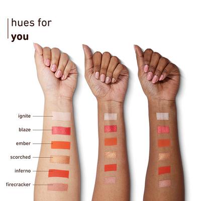 Plum In Your Element Eyeshadow Palette Super Pigmented 6-In-1 Palette, 01 Fire 10 gm - Eye Shadow Palettes