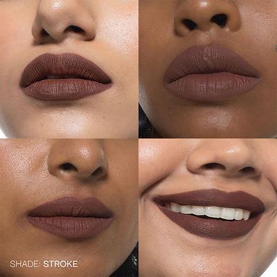 Fae Beauty Lip Whip 12H Matte Liquid Lipstick,Vegan, Enriched with Vitamin E and Cherry Coffee - Stroke 10 ML - Liquid Lipsticks