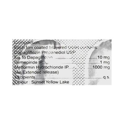 DAPANORM GM 1 FORTE Tablet 10's - Diabetes-Ant