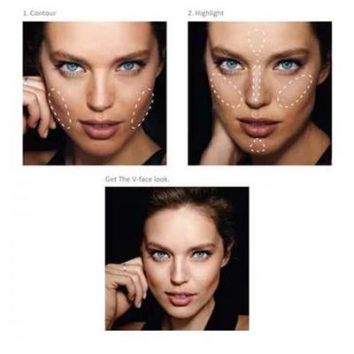 Maybelline New York Face Studio V-Face Duo Contouring Stick, Dark 8 gm - Contour