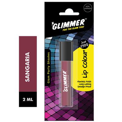 GLIMMER MATTE LIP COLOUR SANGRIA 2 ml - Lipsticks