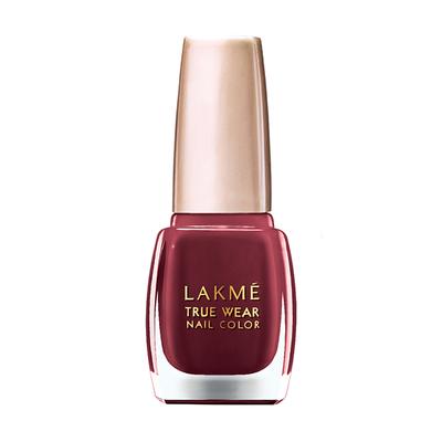 Lakme True Wear Nail Color Reds & Maroons D417 9 Ml - Nail Polish
