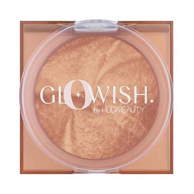 Huda Beauty Glowish Soft Radiance Bronzing Powder Mini 02 Medium 3 gm - Bronzers