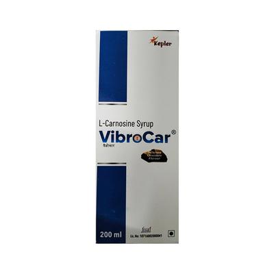VIBROCAR Delicious Chocolate Flavour Syrup 200ml - Supplements-Sup