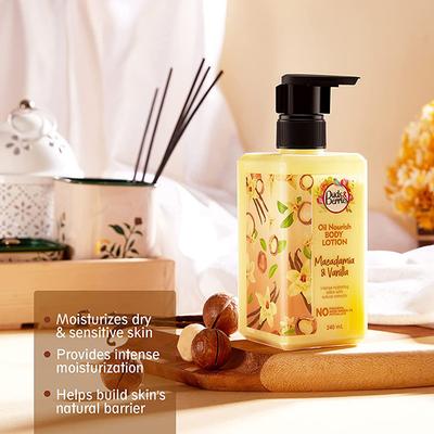 Buds & Berries Macadamia and Vanilla Body Lotion 240 ml - Lotions & Creams