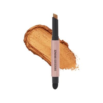 Makeup Revolution Lustre Wand Shadow Stick Obsessed Bronze 1.6 gm - Eyeshadow, Bases & Primers