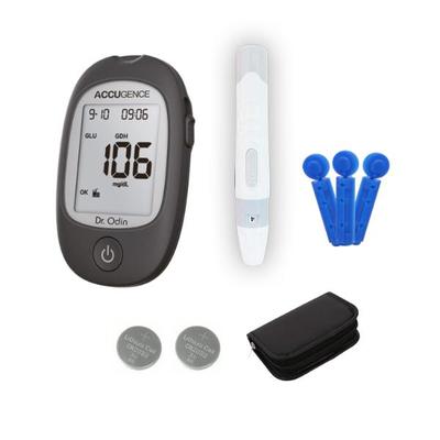 Dr. Odin Accugence Multi Monitoring System (PM 900) Black (Meter Only) 1's - Blood Glucose Monitors/Strips