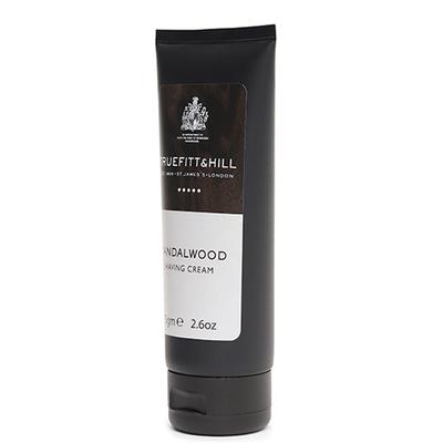 Truefitt and Hill Sandalwood Shave Cream Tube Essential Grooming Collection For Men Suitable For Normal and Dry Skin 75 ml - Shaving Creams