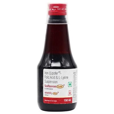 SOFTERON GOLD STRAWBERRY FLAVOUR Suspension 150ml - Supplements-Vam