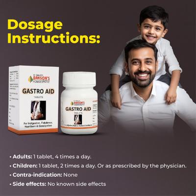 Dr. Bakshi's Bakson's Homoeopathy Gastro Aid Tablet 75's - Speciality Medicine