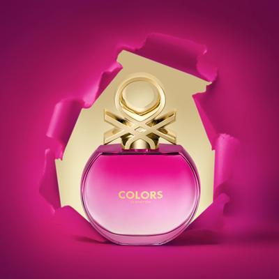 United Colors Of Benetton Colors Pink For Her Eau De Toilette 80 ml - Women Perfumes (Edt/Edp)