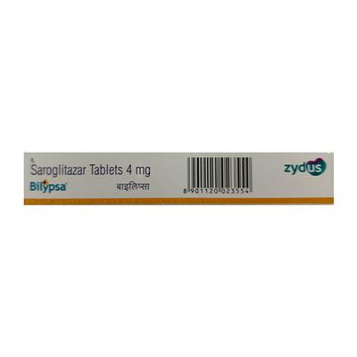 BILYPSA 4mg Tablet 10's - Diabetes-Ant